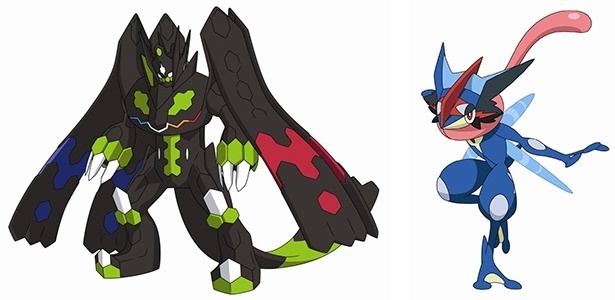 Novas formas de Greninja e Zygarde em Pokémon