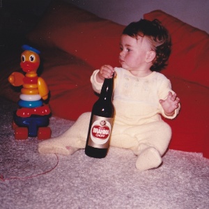 criança e cerveja - Arquivo Pessoal - Arquivo Pessoal