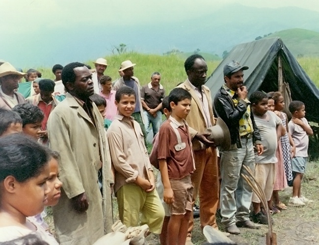Cosme dos Santos e Antonio Pompêo em "O Rei do Gado" (1996) - Divulgação/TV Globo