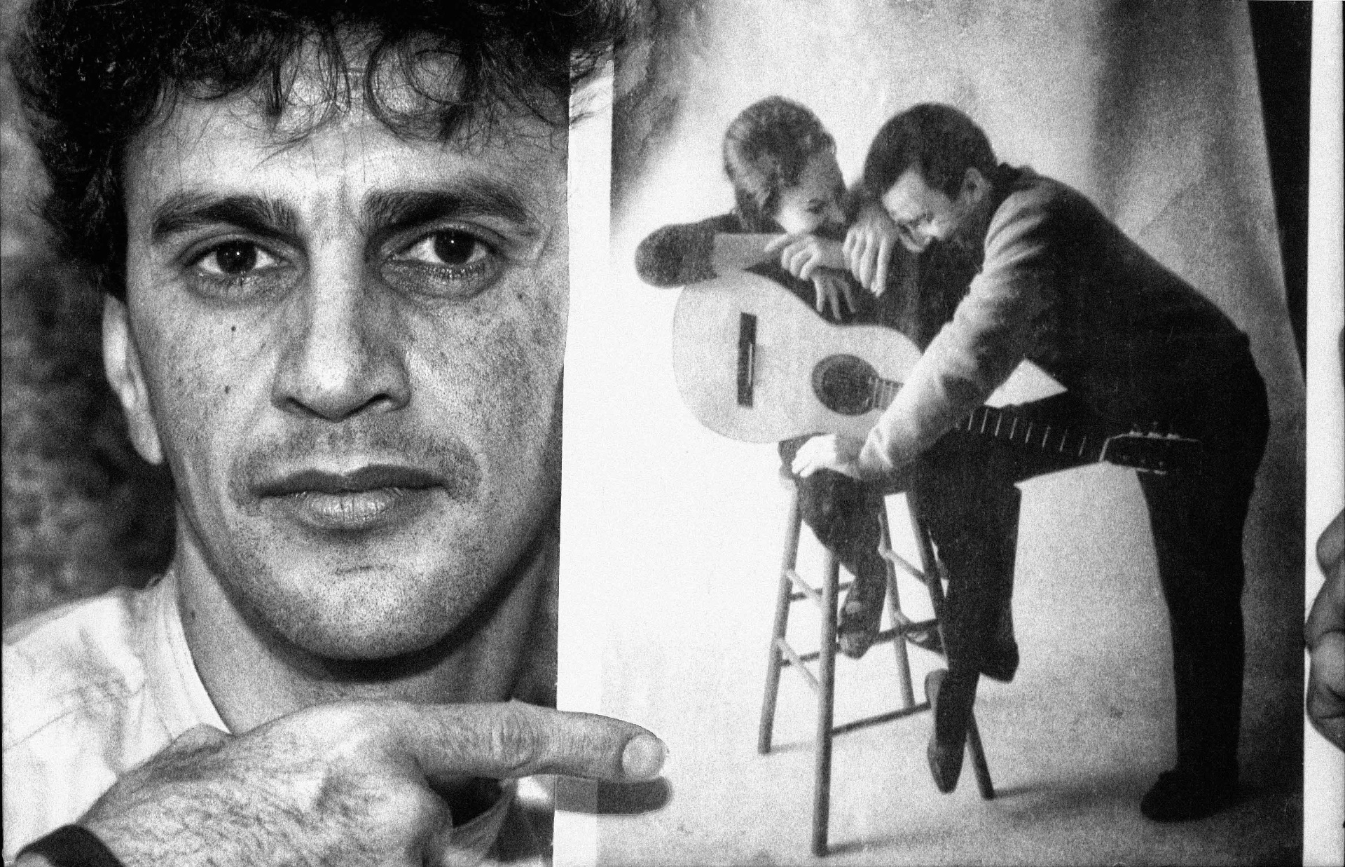 Caetano Veloso exibe foto de João Gilberto e Astrud Gilberto em retrato de Zingg - Divulgação / David Zingg