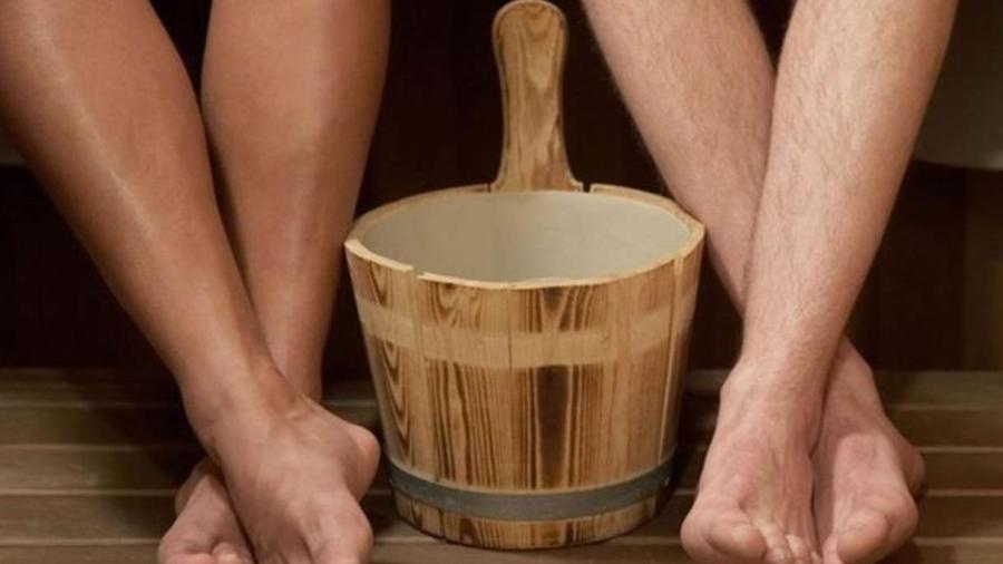 Em vez do bar após o trabalho que tal ficar nu com os colegas em uma sauna? - Divulgação/Finnish Sauna Society