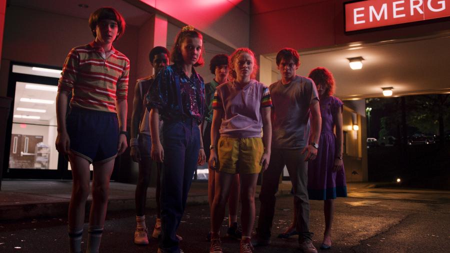 Cena da terceira temporada de Stranger Things, que estreou em 4 de julho - Divulgação