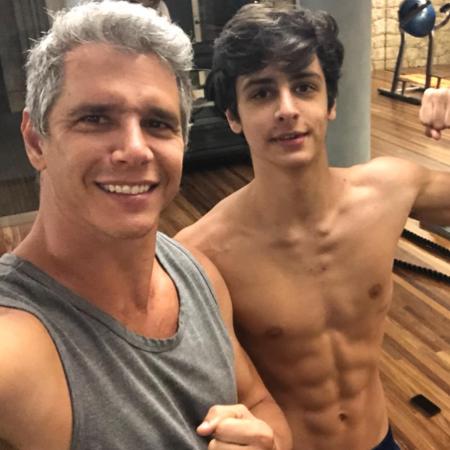 Márcio Garcia e o primogênito, Pedro: "Excelente filho, amigo pra todos os momentos" - Reprodução/Instagram