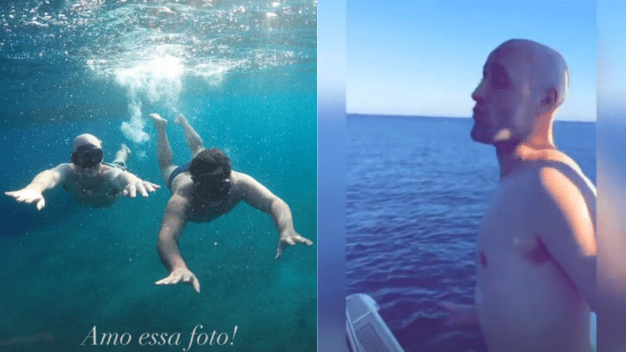 O ator Marcus Majella relembrou viagem à Grécia com Paulo Gustavo - Reprodução/Instagram