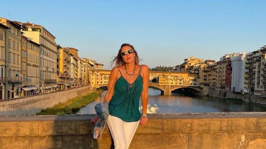 Na Itália, Luana Piovani se confunde e não reconhece quadro do Rio - Reprodução/Instagram