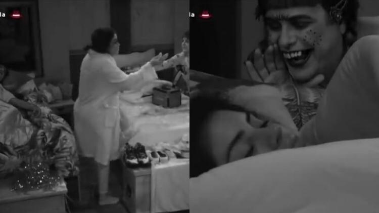 A Fazenda 2021: Anárbelle assusta Medrado e Mileide Mihaile - Reprodução/Youtube - Reprodução/Youtube