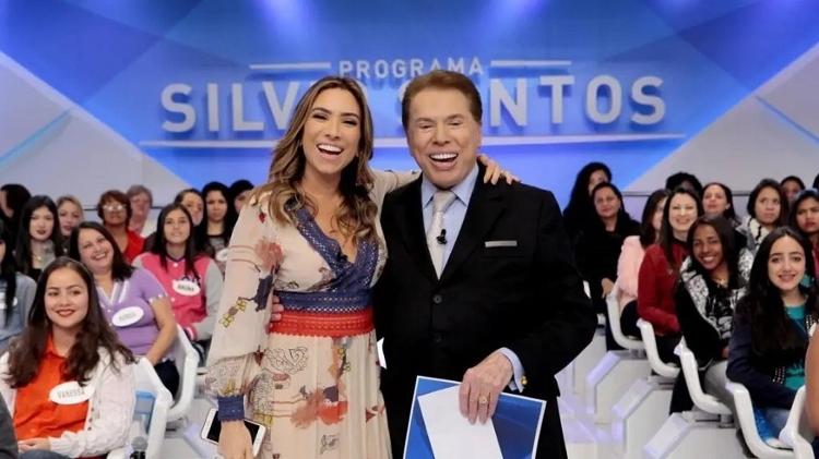 Patricia Abravanel e Silvio Santos