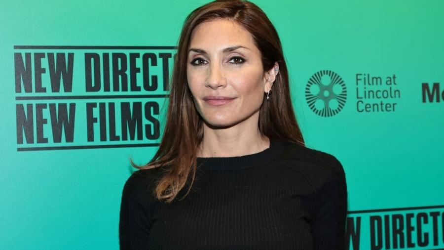 Audrey Diwan, em abril, durante festival de filmes em Nova York - Jamie McCarthy/Getty Images