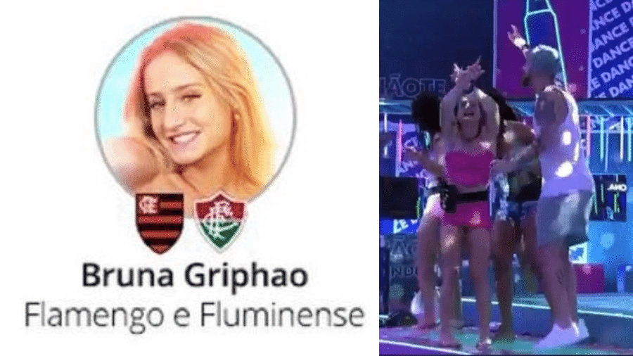 BBB 23: Bruna Griphao canta hino do Vasco na festa - Reprodução/Globo