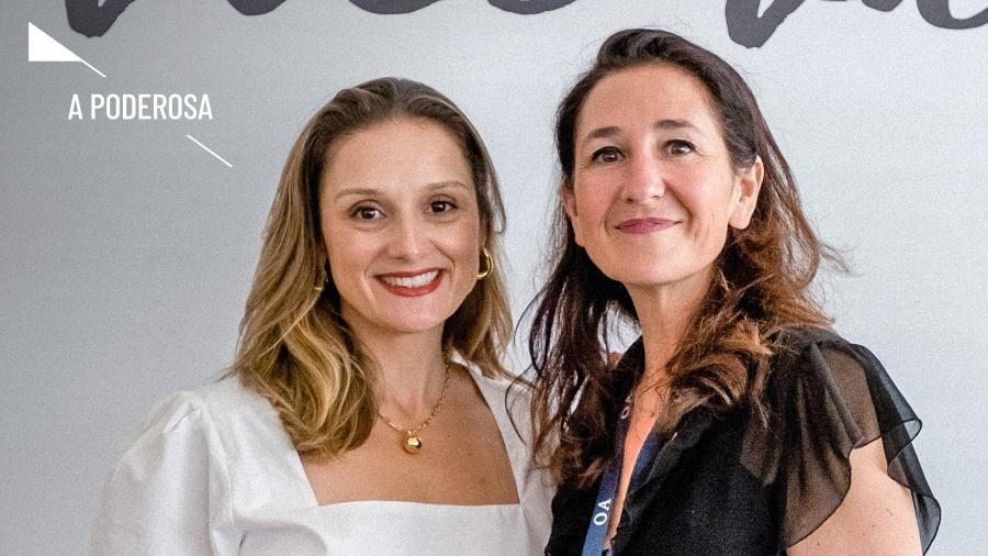 Laura Parkinson (à esquerda) e Elisabeth Bouhadana, diretoras da L"Oréal: carreiras em grandes empresas exigem confiança e ousadia - Arte/UOL