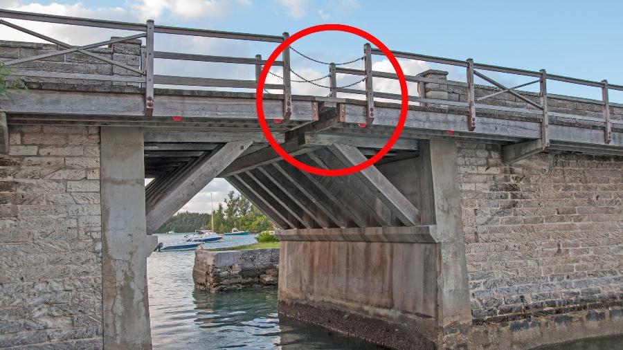 A menor ponte levadiça do mundo virou um cartão-postal de Sandys, nas Bermudas