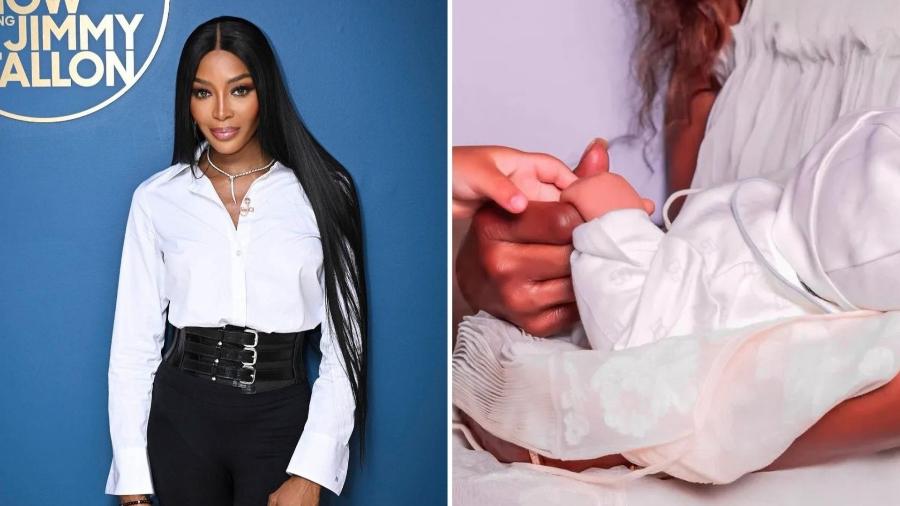Naomi Campbell tem dois filhos, um casal, mas que evita divulgar informações por medo 