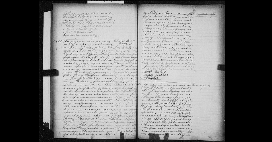 Registro em cartório do Rio de Janeiro do nascimento de Senor Abravanel, em 12 de dezembro de 1930: livro tem retificação, porque o sobrenome da família foi grafado como "Abravenli" por engano - Reprodução