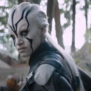 Sofia Boutella é Jayla, uma alien guerreira em "Star Trek: Sem Fronteiras" - Stephen Windon/Divulgação