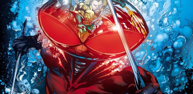 O Arraia Negra, um dos maiores oponentes do Aquaman nos quadrinhos, será o vilão do filme do herói - Reprodução/DC Comics