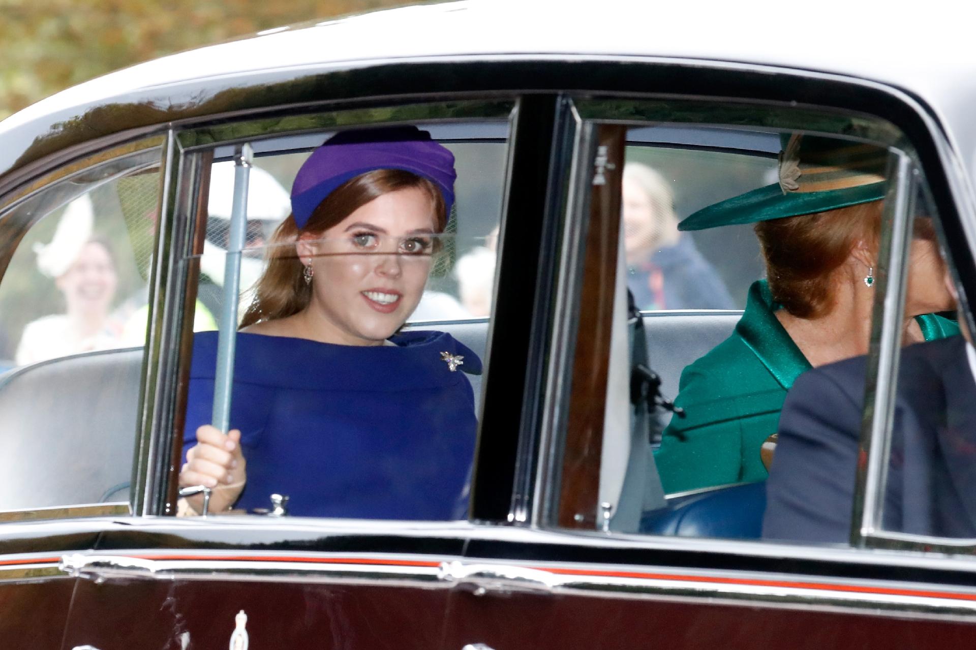 Princesa Eugenie, prima dos príncipes William e Harry, se casa em Windsor - Getty Images