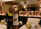 Rafaela Silva faz surpresa e pede namorada em casamento: "Mil vezes sim" - Reprodução/Instagram