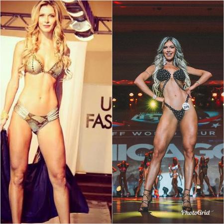 O antes e o depois de Tatiele Polyana - Reprodução/ Instagram