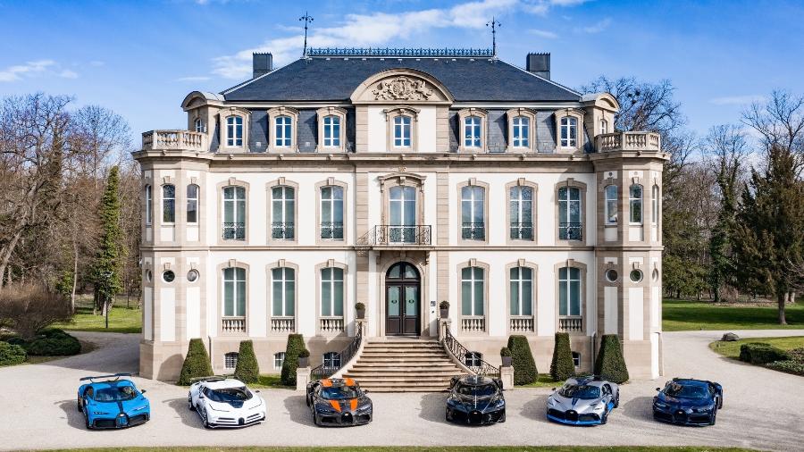 Coleção da Bugatti no Château St. Jean em Molsheim, na França - Divulgação