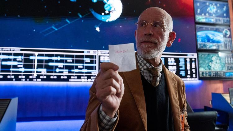 John Malkovich em cena de 'Space Force' - Aaron Epstein/Netflix - Aaron Epstein/Netflix