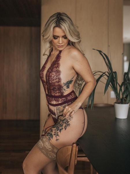 Marcela McGowan, do BBB 20, posa de lingerie - Reprodução/Instagram
