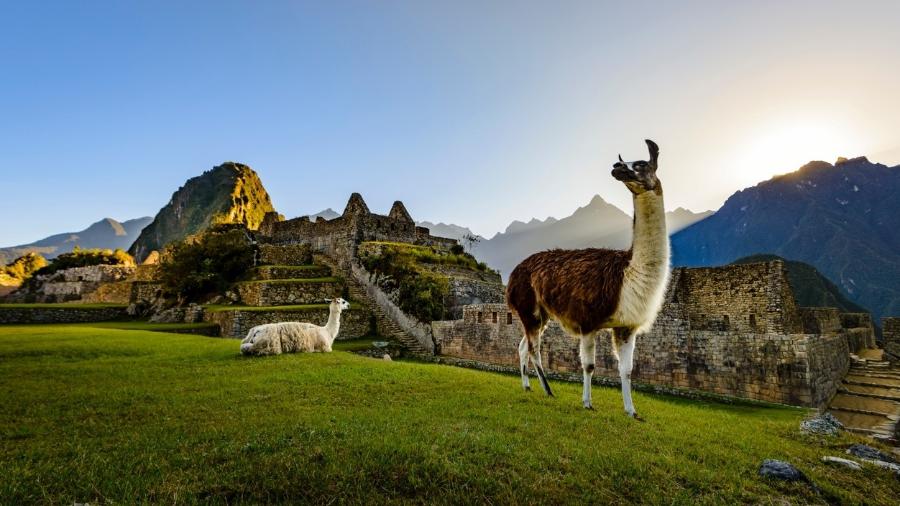 A cidade sagrada de Machu Picchu, no Peru - Getty Images
