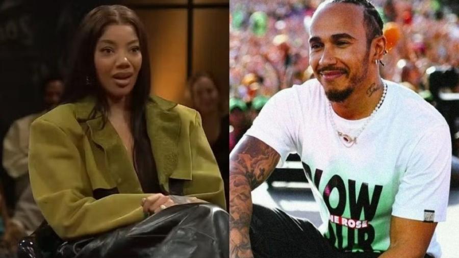 Ludmilla relembra gafe com Lewis Hamilton