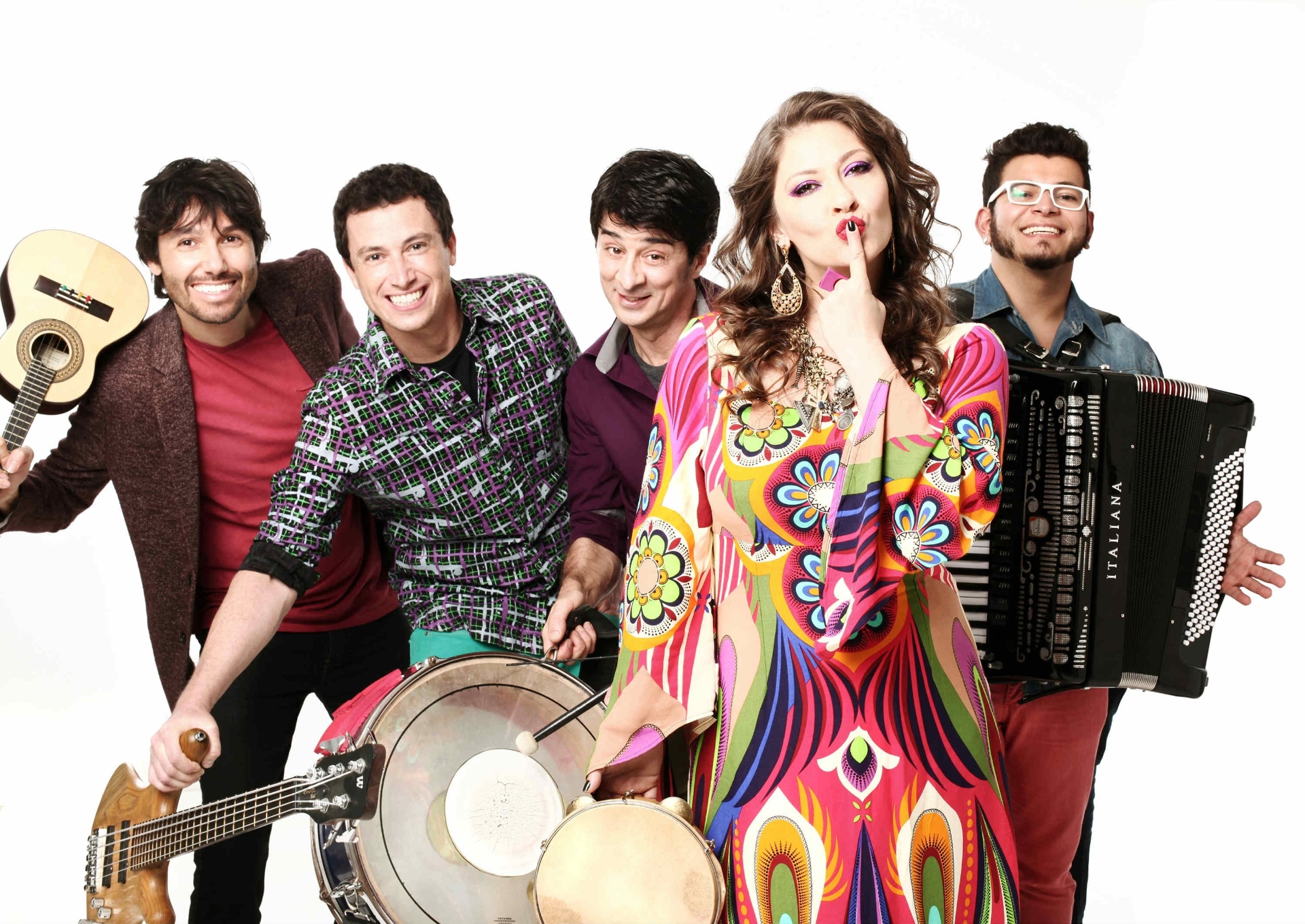 O grupo de forró Bicho de Pé - Divulgação