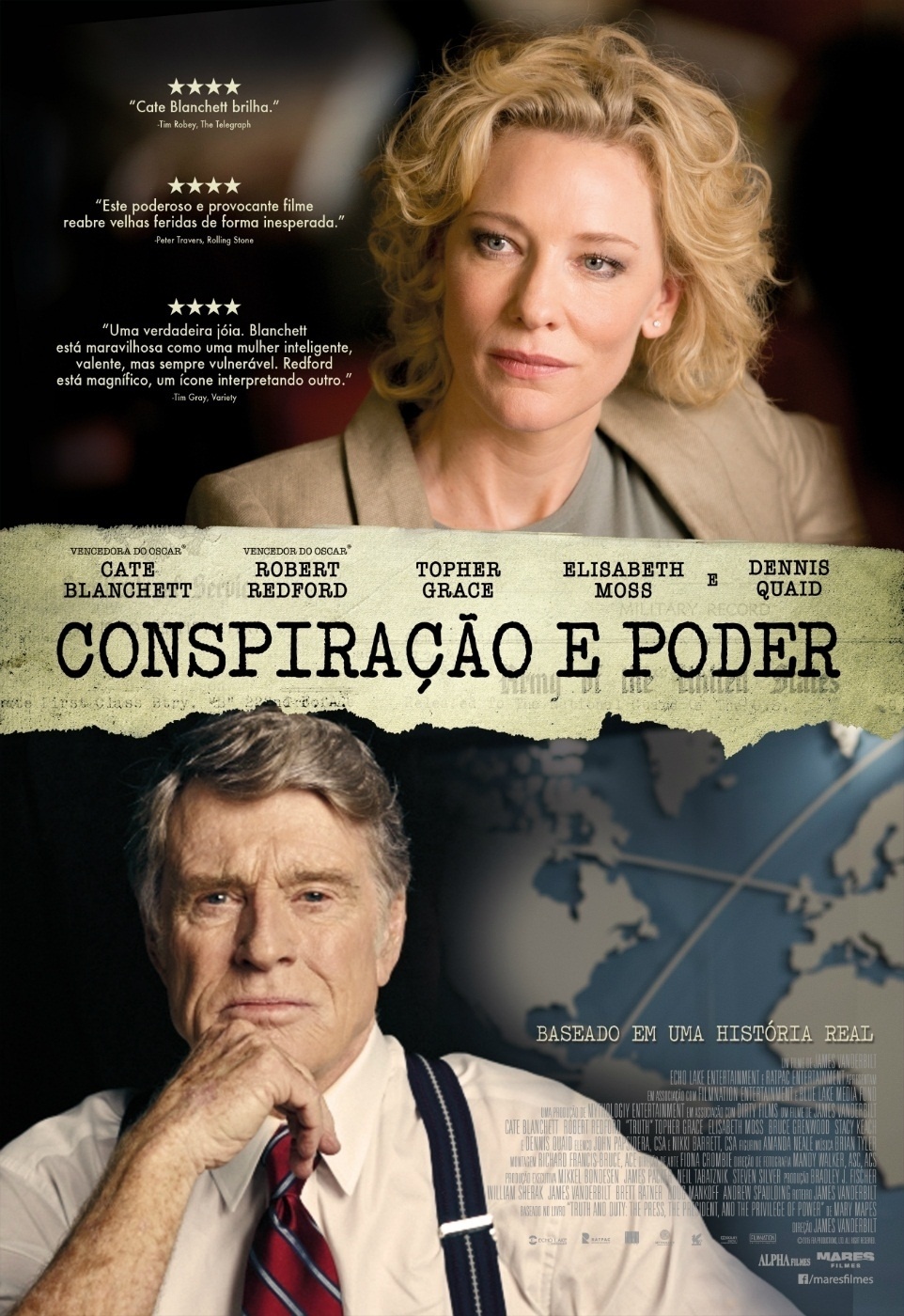 Pôster do filme "Conspiração e Poder" - Divulgação
