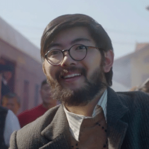 Daniel Uemura interpreta Kazuo Tanaka jovem em "Sol Nascente" - Reprodução/TV Globo - Reprodução/TV Globo