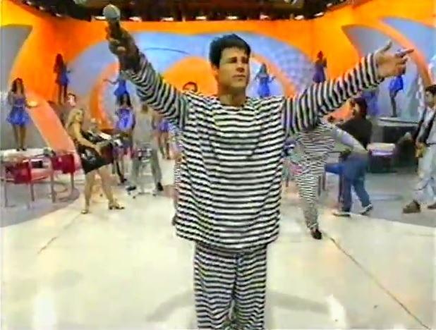 Mamonas Assassinas se apresentam no "Domingo Legal" (1995) - Reprodução/SBT