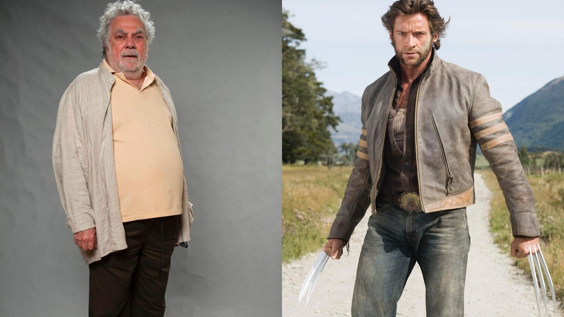 Isaac Bardavid/Hugh Jackman - Cena do filme "X-Men Origens: Wolverine" (2009), de Gavin Hood - Divulgação/TV Globo/Reprodução