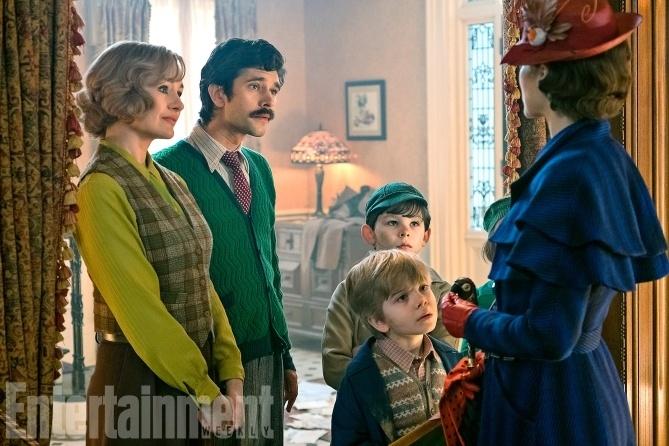 Cena de "Mary Poppins Returns", remake do clássico filme da Disney - Reprodução/Entertainment Weekly