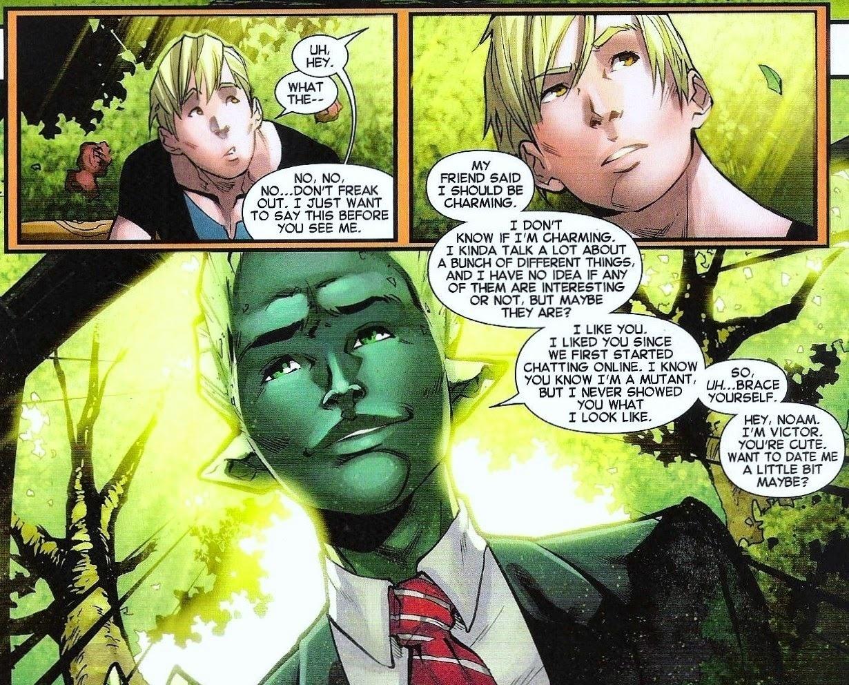 O mutante Anole - Reprodução