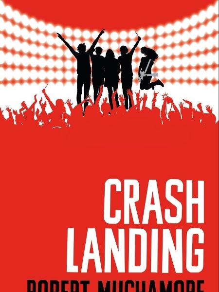 Capa do livro "Crash Land", última parte da saga "Guerra do Rock" - Divulgação - Divulgação