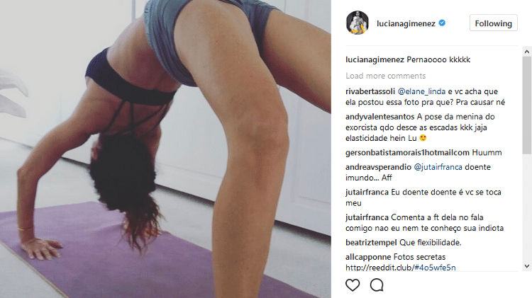 Reprodução/Instagram/lucianagimenez