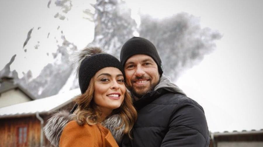 Juliana Paes e o marido, Eduardo Baptista  - Reprodução/Instagram