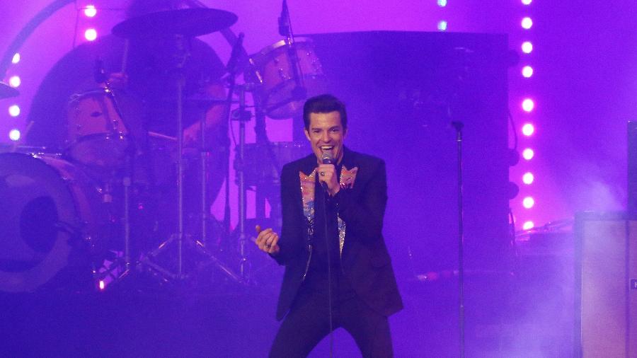 The Killers encerra os shows do palco principal do Lollapalooza Brasil 2018 - Ricardo Matsukawa/UOL