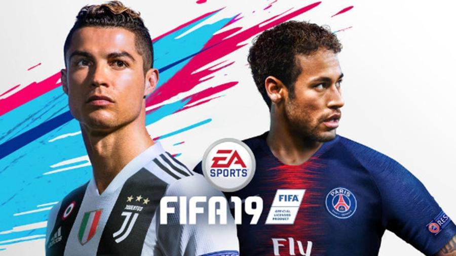 FIFA 19 - CR7 e Neymar - Reprodução