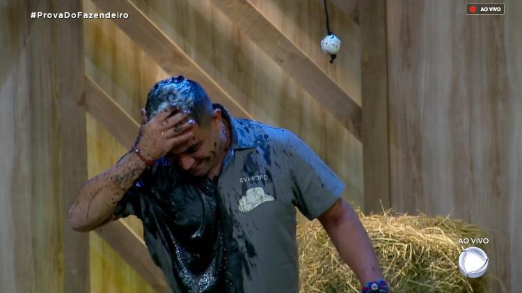 Evandro eliminado - Reprodução/RecordTV - Reprodução/RecordTV