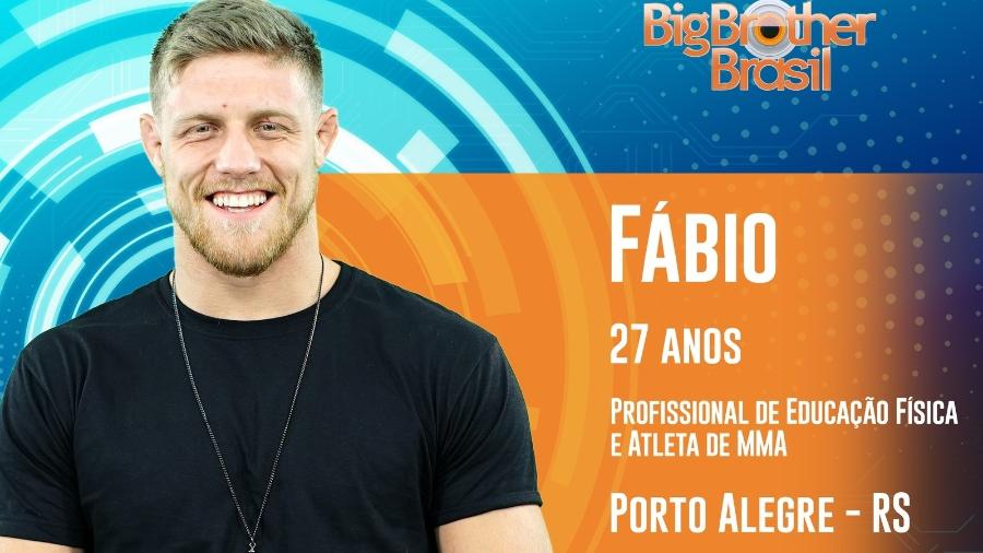 Três dias antes da desclassificação, Fábio foi o sexto participante anunciado do "BBB19" - Reprodução/TvGlobo