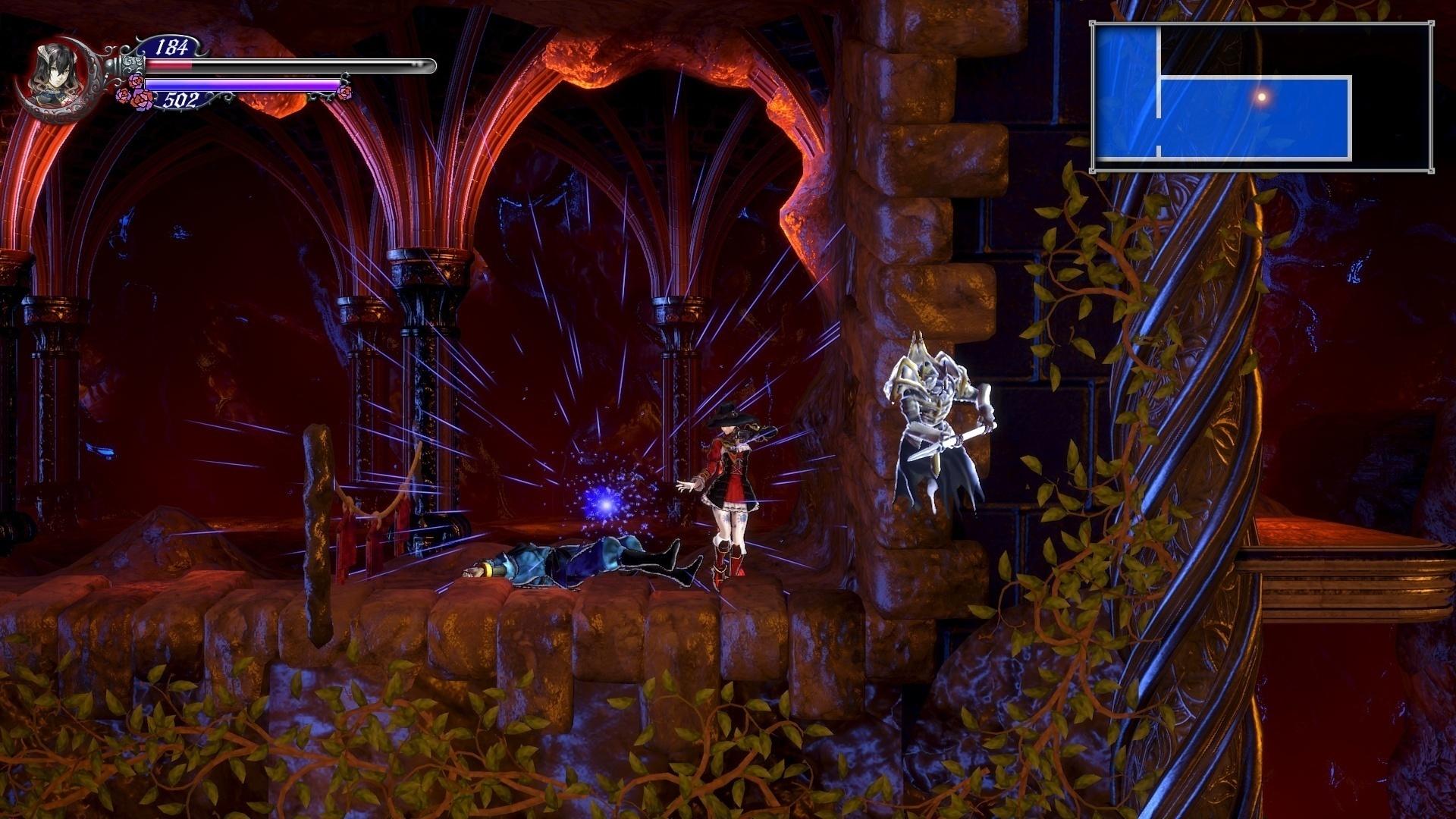 Bloodstained ritual of the night техники