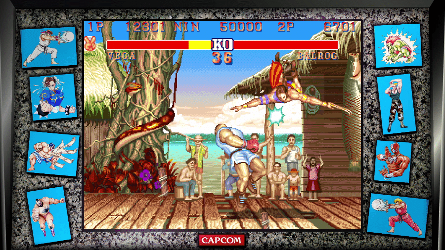 "Street Fighter 30th Anniversary Collection" traz 12 jogos da série de luta da Capcom - Divulgação
