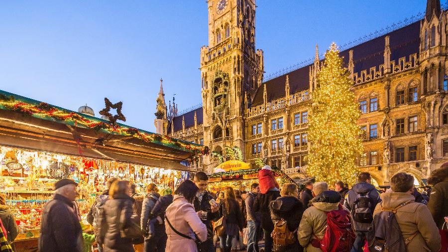 Mercado de Natal na Marienplatz, em Munique, está cancelado em 2021 - Getty Images