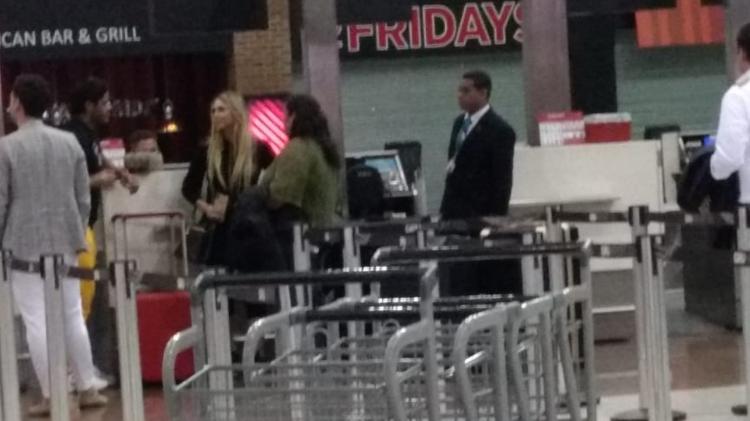 Camila Ângelo no aeroporto de Guarulhos - Coluna do Leo Dias - Coluna do Leo Dias