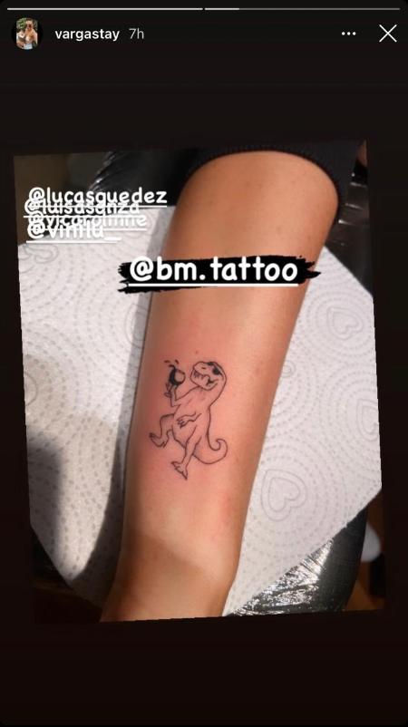 Tattoo Luísa  - Reprodução / Instagram - Reprodução / Instagram
