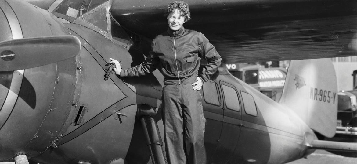 Amelia Earhart é uma das mulheres viajantes mais inspiradoras da História - Getty Images