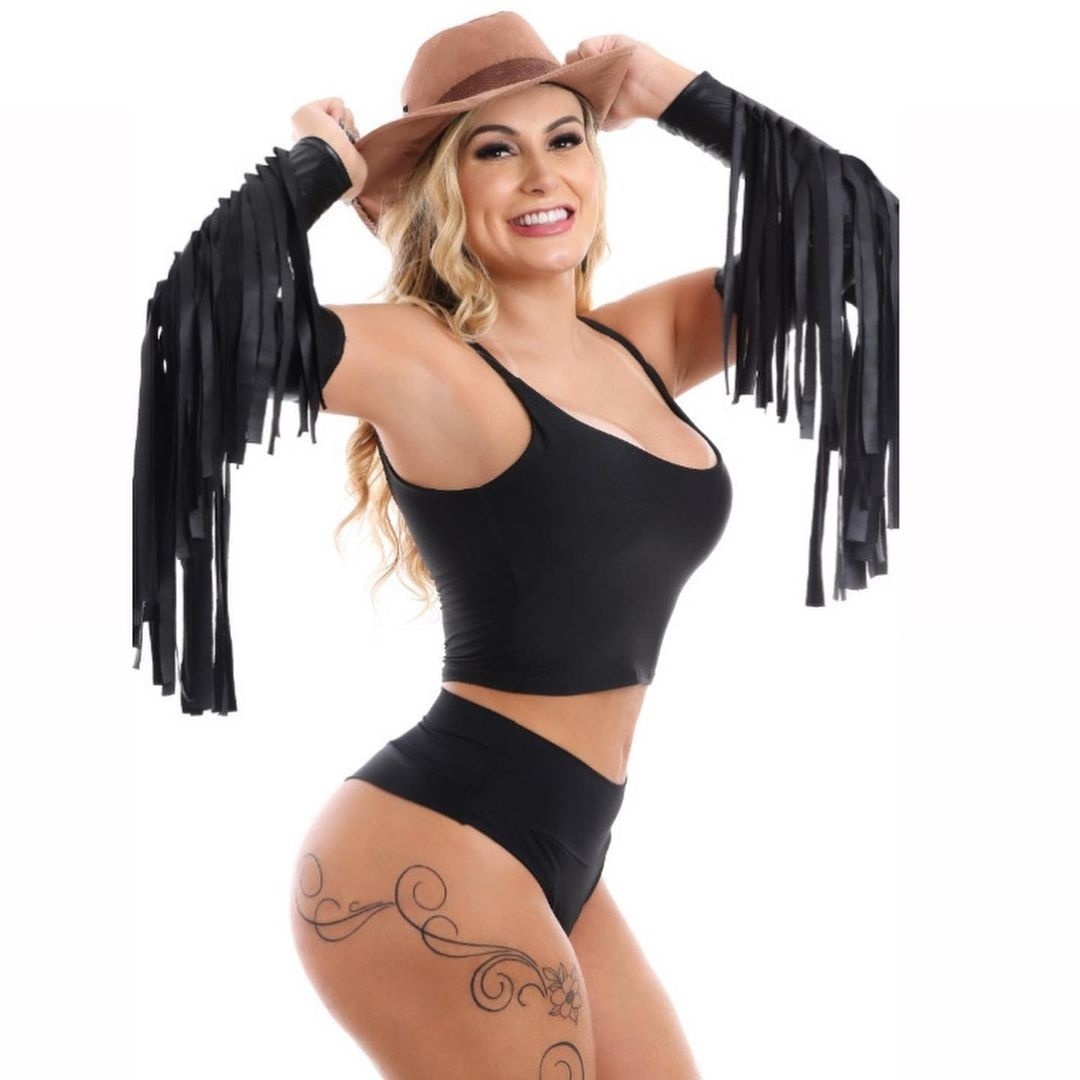 Foto: Andressa Urach sobre sua passagem em 'A Fazenda': 'Hoje