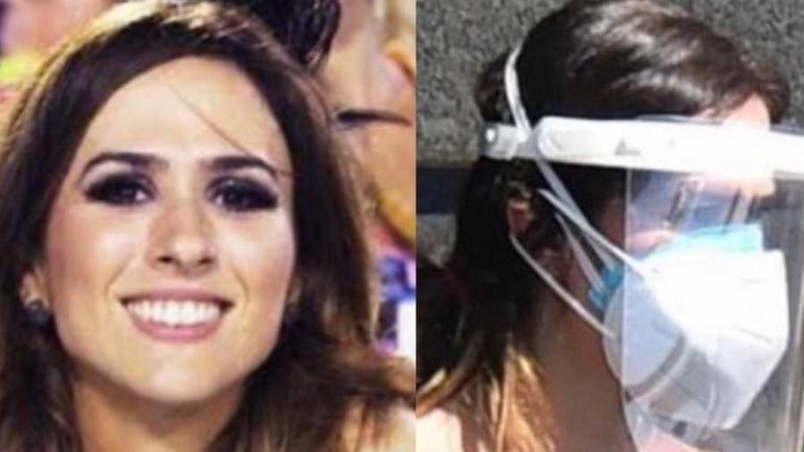 Tatá Werneck foi criticada por usar duas máscaras em velório de Paulo Gustavo - Reprodução/Instagram