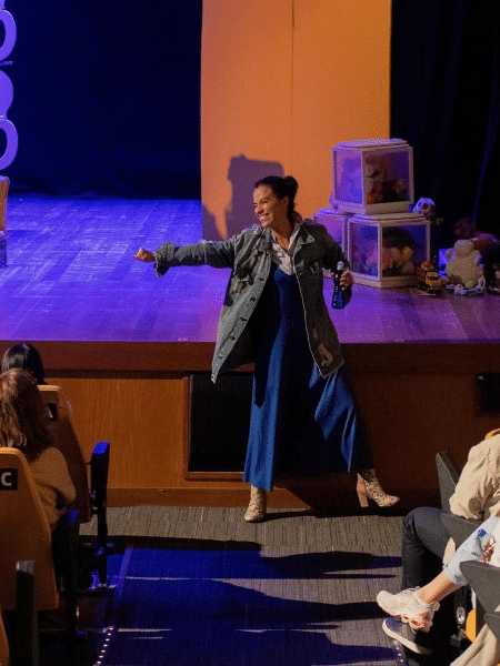 Miá Mello na reestreia da peça "Mãe Fora da Caixa" - Acervo pessoal - Acervo pessoal